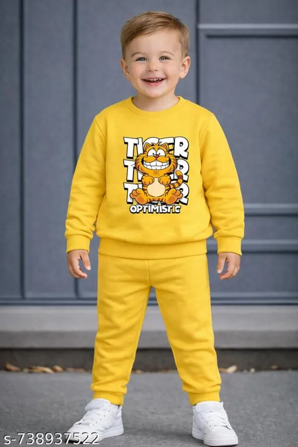 Casual_Cotton_T-Shirt_Track_Pant_Set_For_Kids
