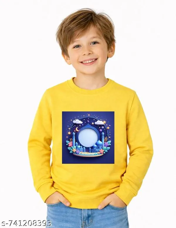 Yellow_Cotton_T-Shirt_For_Kids