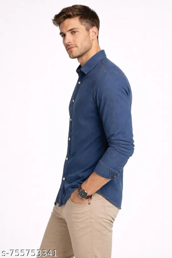 Blue_Denim_Shirt_For_Men