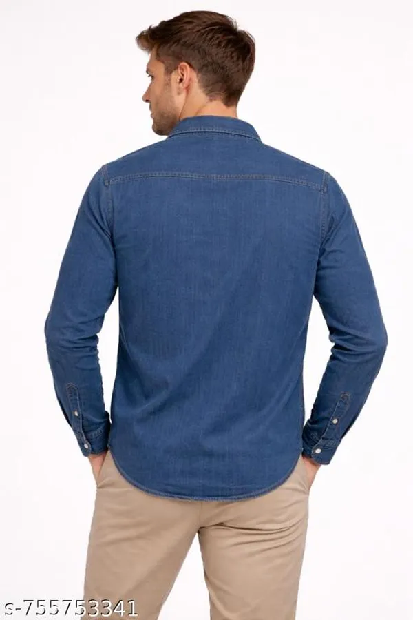 Blue_Denim_Shirt_For_Men