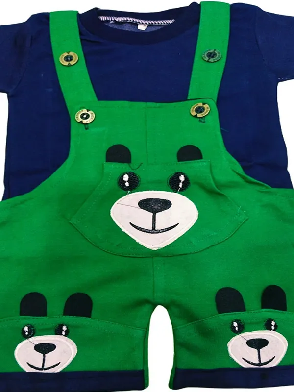 Green_Cotton_Blend_Printed_Casual_Dungaree_For_Baby_Boys_&_Baby_Girls