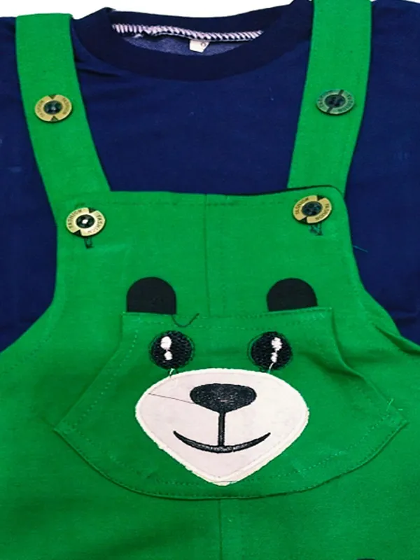 Green_Cotton_Blend_Printed_Casual_Dungaree_For_Baby_Boys_&_Baby_Girls