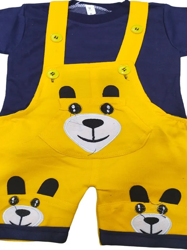 Yellow_Cotton_Blend_Printed_Casual_Dungaree_For_Baby_Boys_&_Baby_Girls