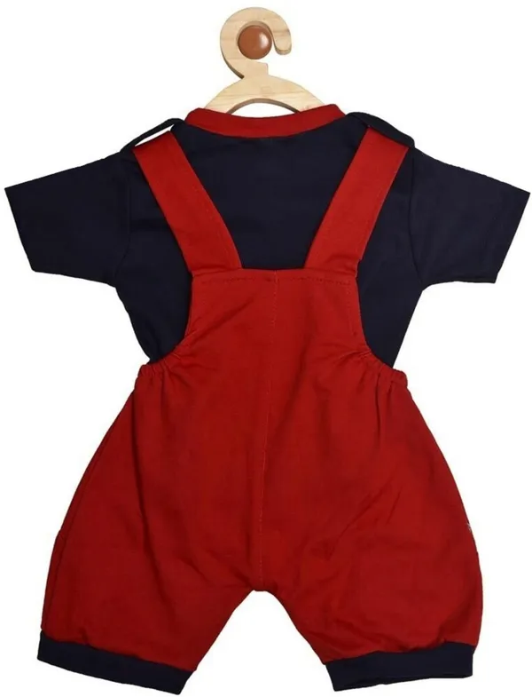 Red_Cotton_Blend_Printed_Casual_Dungaree_For_Baby_Boys_&_Baby_Girls