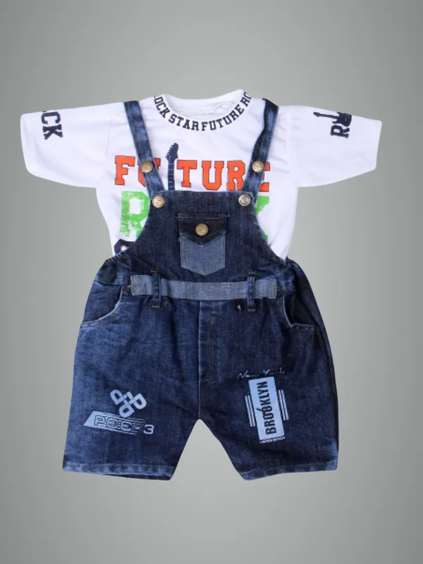 Blue_Denim_Printed_Casual_Dungaree_For_Baby_Boys_&_Baby_Girls