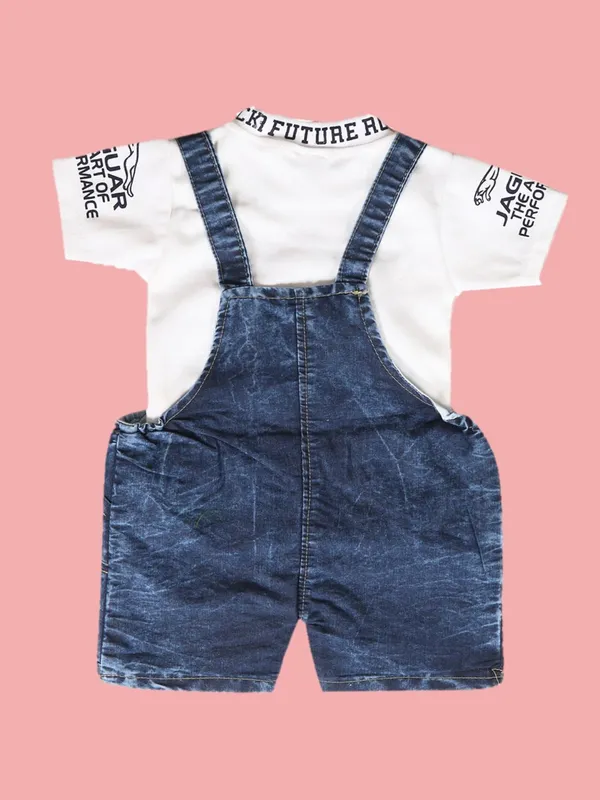 White_Denim_Printed_Casual_Dungaree_For_Baby_Boys_&_Baby_Girls