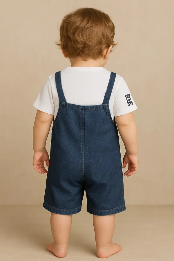 White_Denim_Printed_Dungaree_For_Baby_Boys_&_Baby_Girls