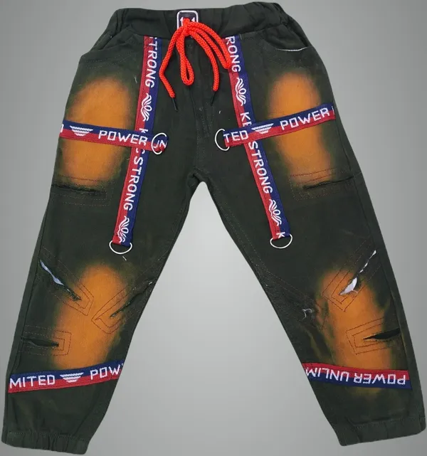 Dark_Green_Denim_Printed_Regular_Fit_Clean_Look_Jogger_Jeans_For_Boys