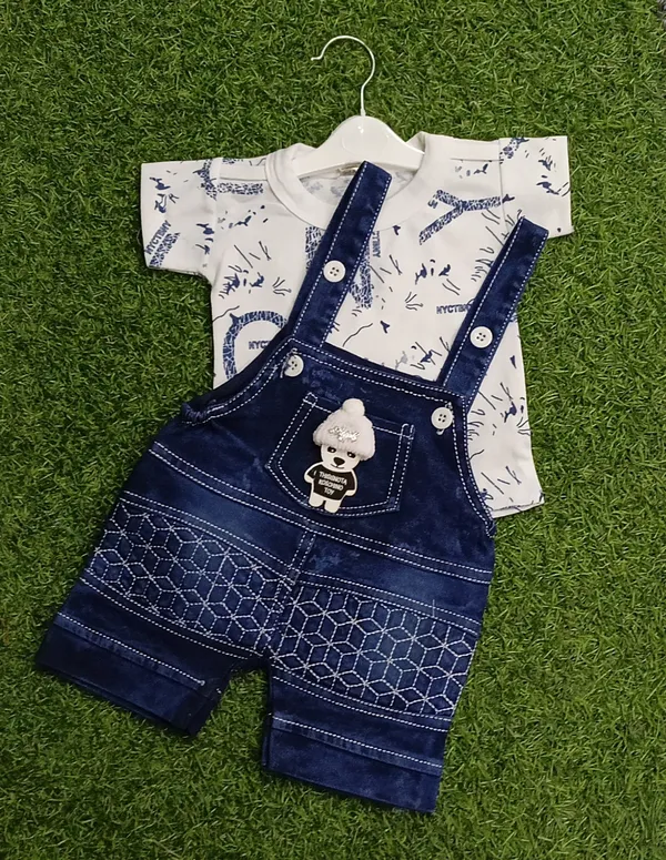 Blue_Denim_Printed_Dungaree_For_Baby_Boys_&_Baby_Girls