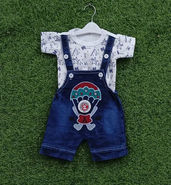 Blue_Denim_Printed_Dungaree_For_Baby_Boys_&_Baby_Girls