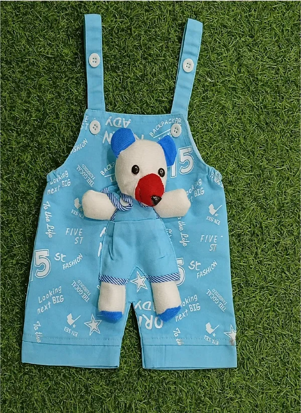Light_Blue_Cotton_Blend_Printed_Dungaree_For_Baby_Boys_&_Baby_Girls