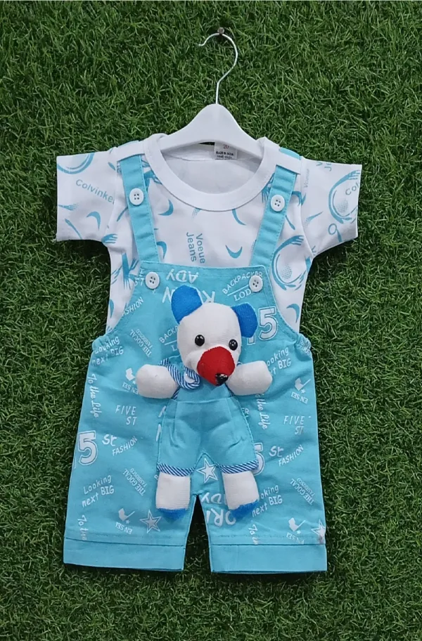 Light_Blue_Cotton_Blend_Printed_Dungaree_For_Baby_Boys_&_Baby_Girls