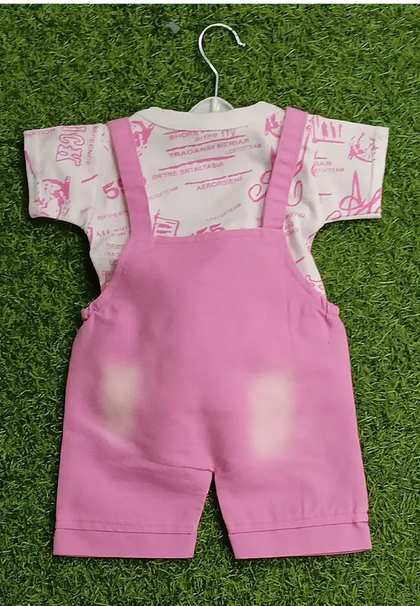 Pink_Cotton_Blend_Printed_Dungaree_For_Baby_Boys_&_Baby_Girls
