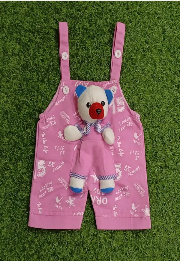 Pink_Cotton_Blend_Printed_Dungaree_For_Baby_Boys_&_Baby_Girls