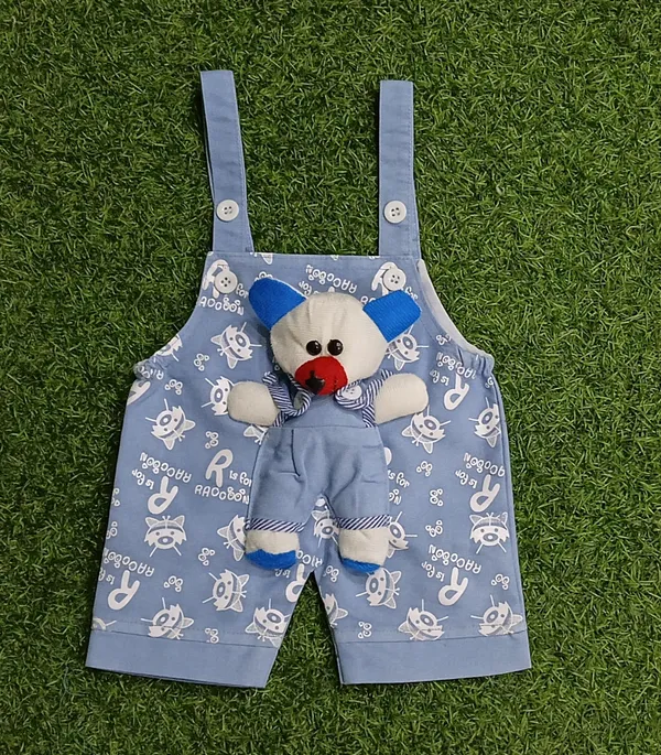 Light_Blue_Cotton_Blend_Printed_Dungaree_For_Baby_Boys_&_Baby_Girls