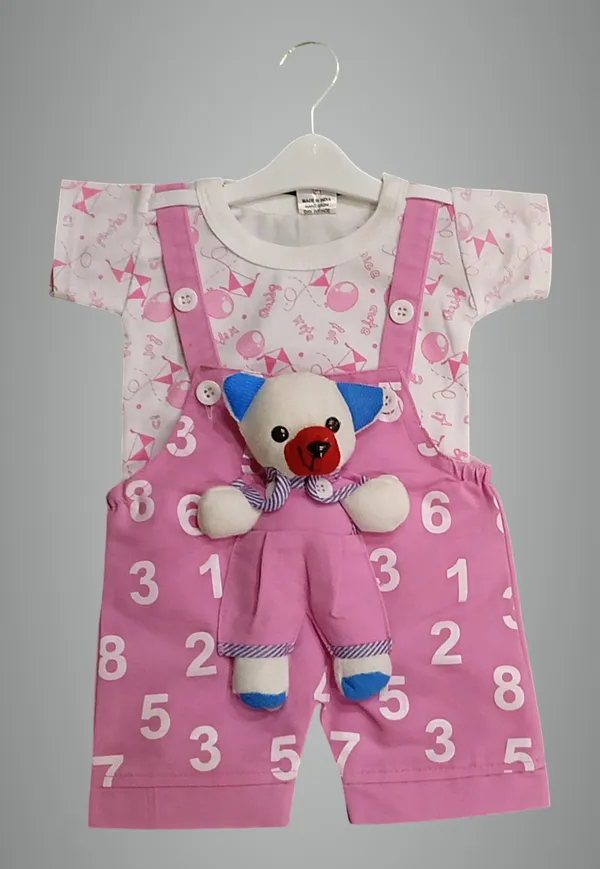 Pink_Cotton_Blend_Printed_Dungaree_For_Baby_Boys_&_Baby_Girls