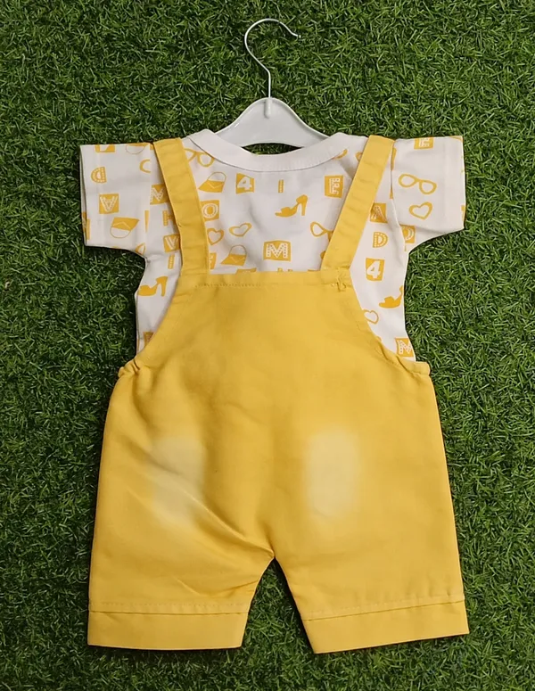 Yellow_Cotton_Blend_Printed_Dungaree_For_Baby_Boys_&_Baby_Girls