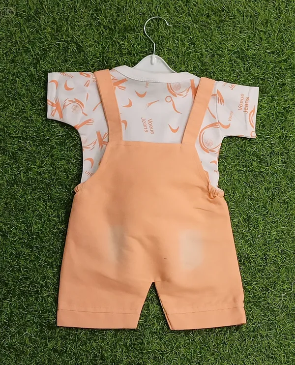 Orange_Cotton_Blend_Printed_Dungaree_For_Baby_Boys_&_Baby_Girls
