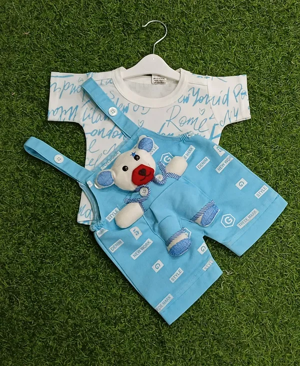 Light_Blue_Cotton_Blend_Printed_Dungaree_For_Baby_Boys_&_Baby_Girls