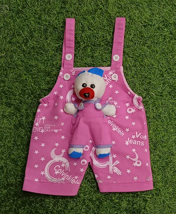 Pink_Cotton_Blend_Printed_Dungaree_For_Baby_Boys_&_Baby_Girls