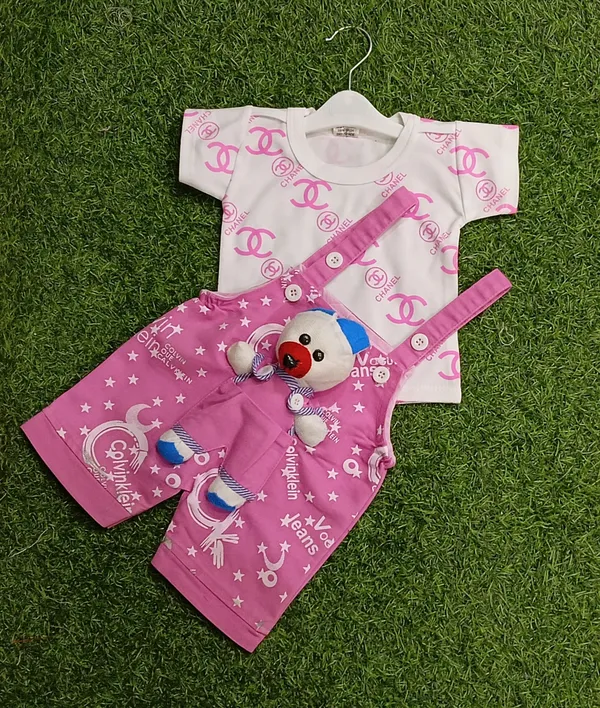 Pink_Cotton_Blend_Printed_Dungaree_For_Baby_Boys_&_Baby_Girls