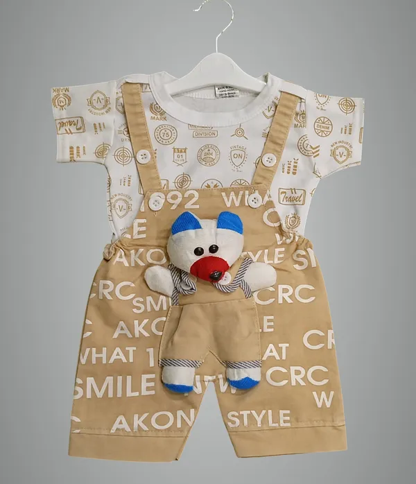 Beige_Cotton_Blend_Printed_Dungaree_For_Baby_Boys_&_Baby_Girls