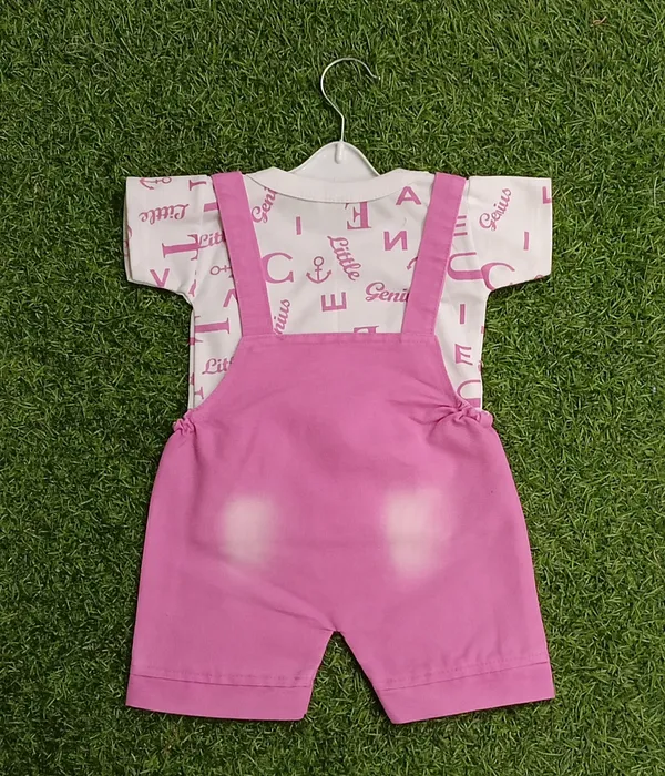Pink_Cotton_Blend_Printed_Dungaree_For_Baby_Boys_&_Baby_Girls