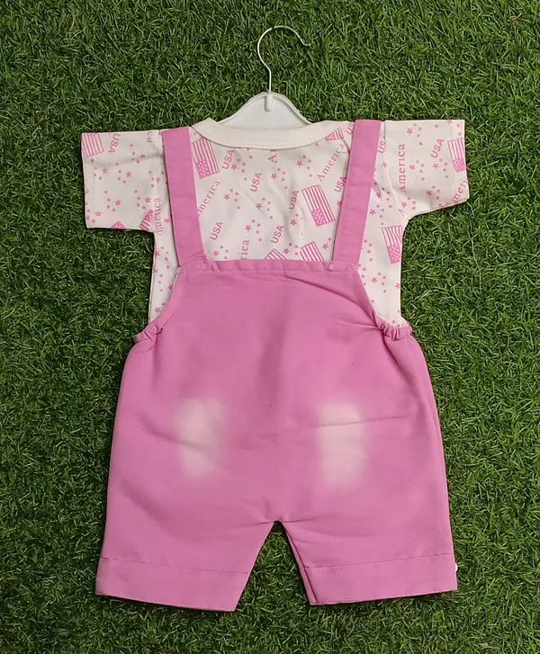 Pink_Cotton_Blend_Printed_Dungaree_For_Baby_Boys_&_Baby_Girls