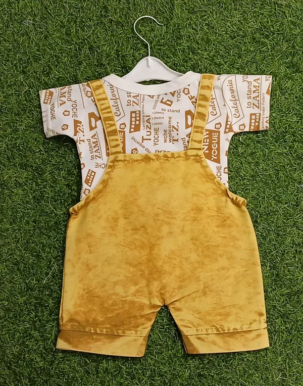 Beige_Denim_Printed_Dungaree_For_Baby_Boys_&_Baby_Girls