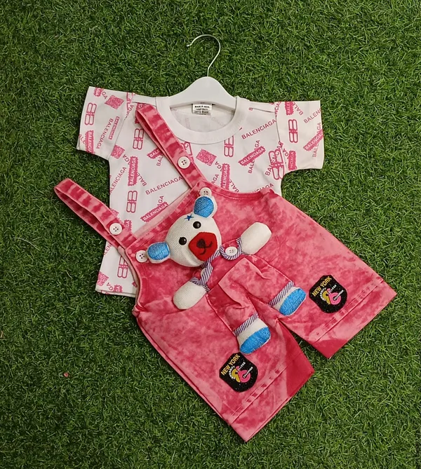 Pink_Denim_Printed_Dungaree_For_Baby_Boys_&_Baby_Girls