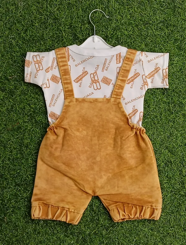 Beige_Denim_Printed_Dungaree_For_Baby_Boys_&_Baby_Girls