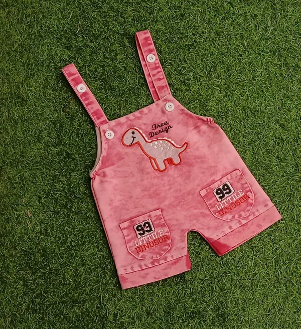 Pink_Denim_Printed_Dungaree_For_Baby_Boys_&_Baby_Girls