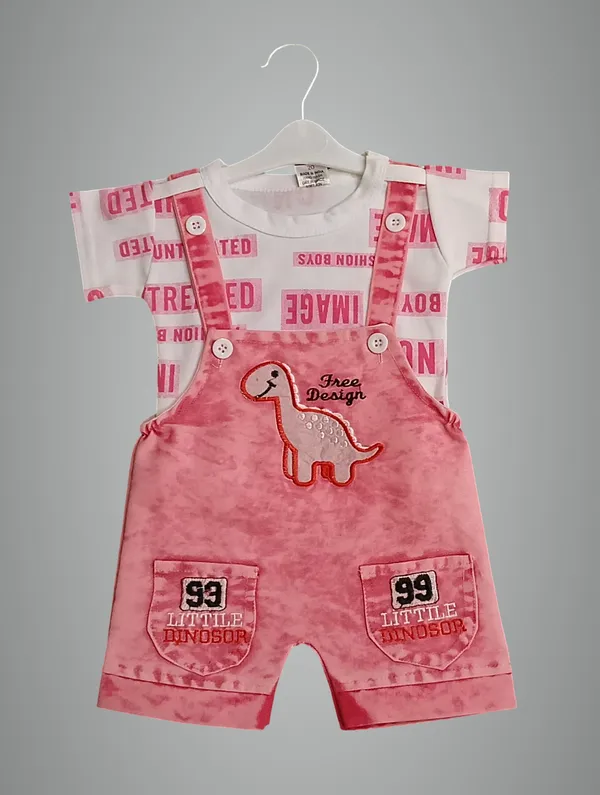 Pink_Denim_Printed_Dungaree_For_Baby_Boys_&_Baby_Girls