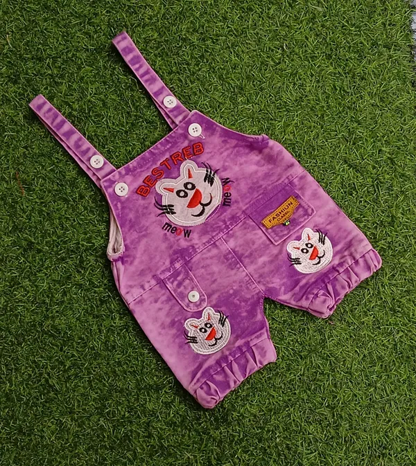 Purple_Denim_Printed_Dungaree_For_Baby_Boys_&_Baby_Girls