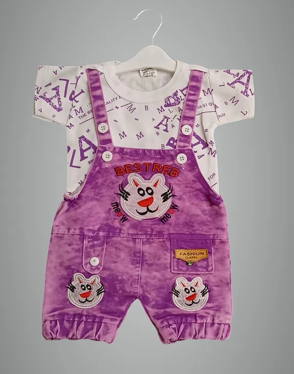 Purple_Denim_Printed_Dungaree_For_Baby_Boys_&_Baby_Girls