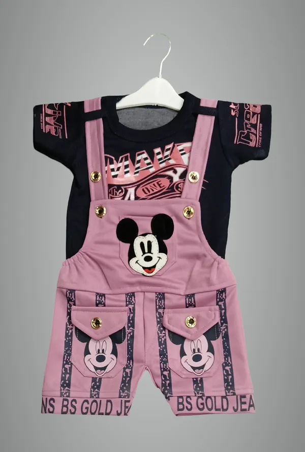 Purple_Polycotton_Printed_Dungaree_For_Baby_Boys_&_Baby_Girls