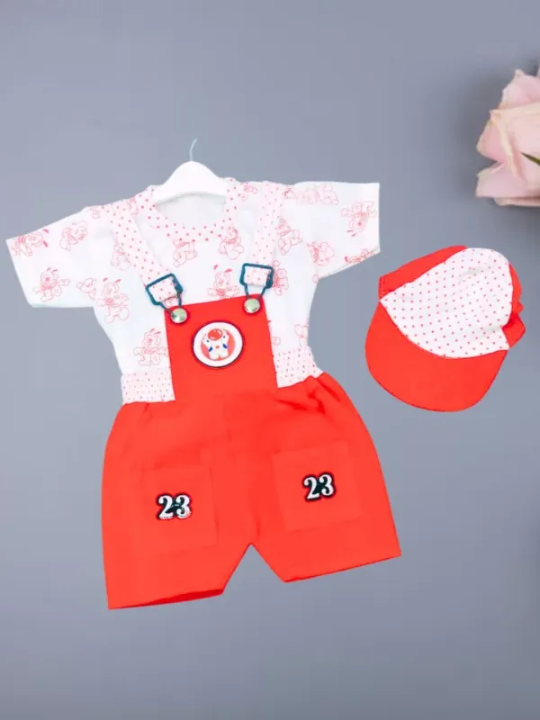 Red_Cotton_Blend_Printed_Casual_Dungaree_For_Baby_Boys_&_Baby_Girls