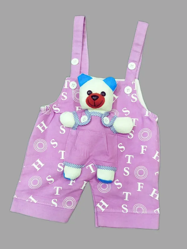 Purple_Cotton_Blend_Printed_Dungaree_For_Baby_Boys_&_Baby_Girls