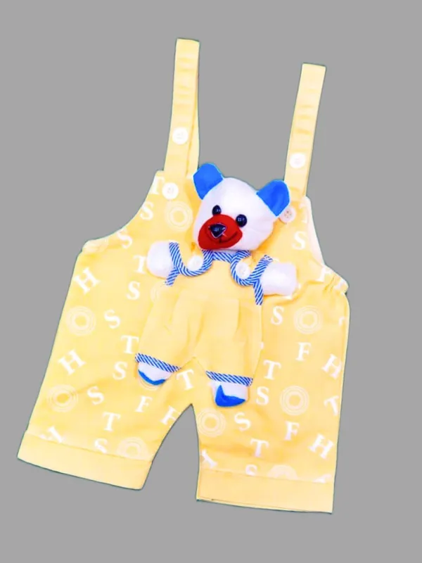 Yellow_Cotton_Blend_Printed_Dungaree_For_Baby_Boys_&_Baby_Girls