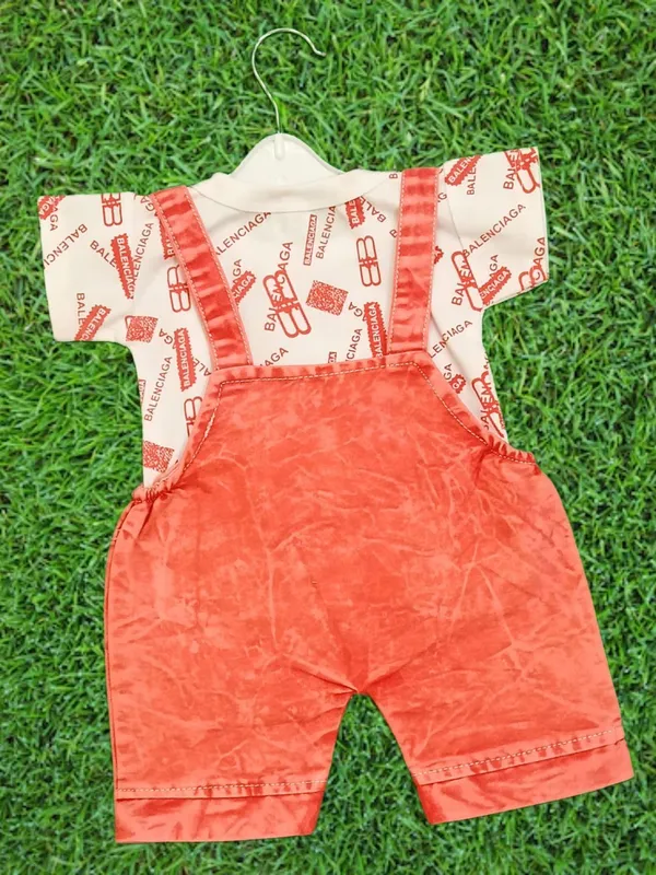 Red_Cotton_Blend_Printed_Dungaree_For_Baby_Boys_&_Baby_Girls