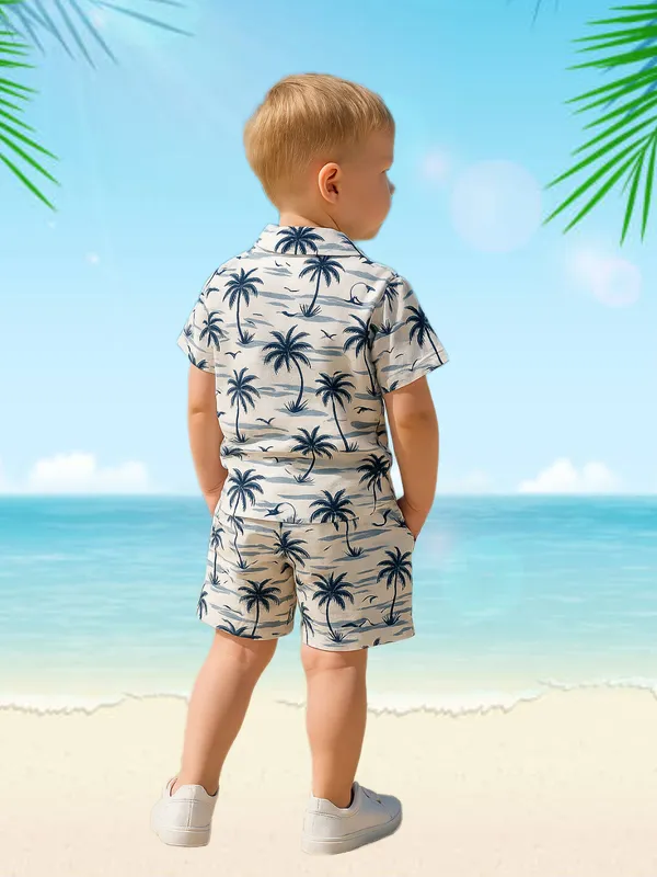 White_Cotton_Blend_Printed_Co-Ord_Set_For_Boys