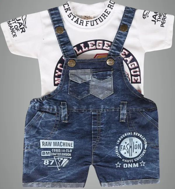 Blue_Denim_Printed_Dungaree_For_Baby_Boys_&_Baby_Girls