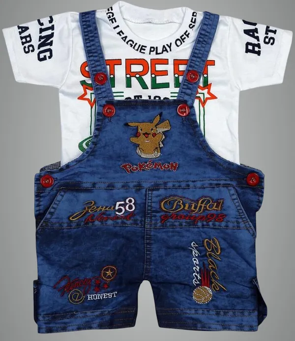 Blue_Denim_Printed_Dungaree_For_Baby_Boys_&_Baby_Girls