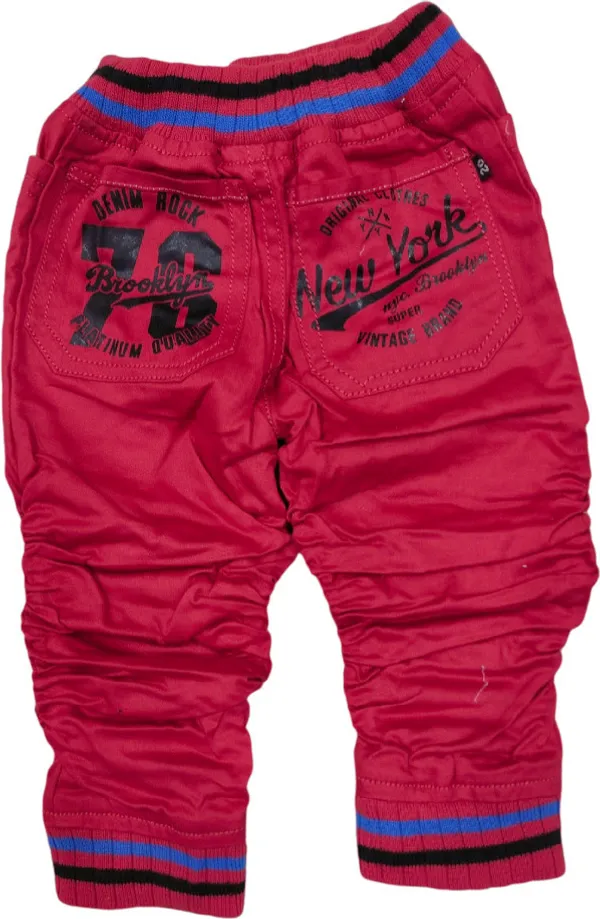 Red_Cotton_Blend_Printed_Regular_Fit_Clean_Look_Jogger_Jeans_For_Baby_Boys
