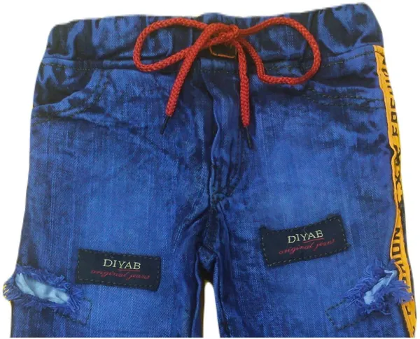 Dark_Blue_Denim_Printed_Regular_Fit_Clean_Look_Jogger_Jeans_For_Boys