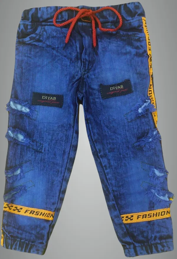 Dark_Blue_Denim_Printed_Regular_Fit_Clean_Look_Jogger_Jeans_For_Boys