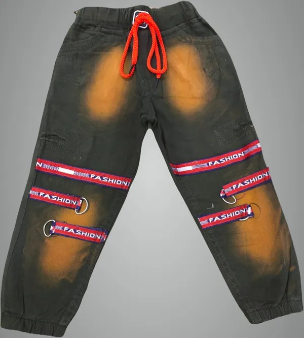 Dark_Green_Cotton_Blend_Printed_Regular_Fit_Clean_Look_Jogger_Jeans_For_Boys