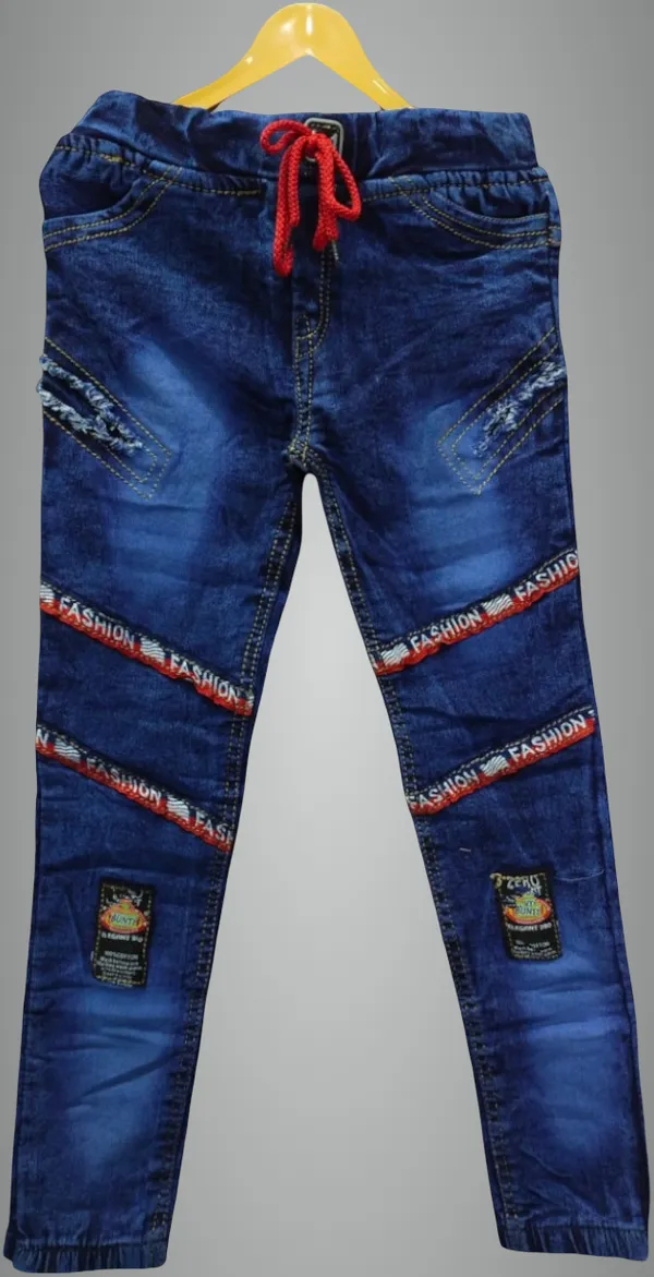 Dark_Blue_Denim_Printed_Regular_Fit_Clean_Look_Jogger_Jeans_For_Boys