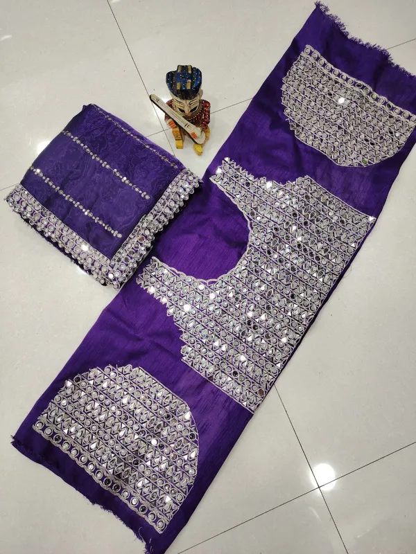 Purple_Jimmy_Choo_Premium_&_Elegant_Saree_With_Unstiched_Blouse_For_Women