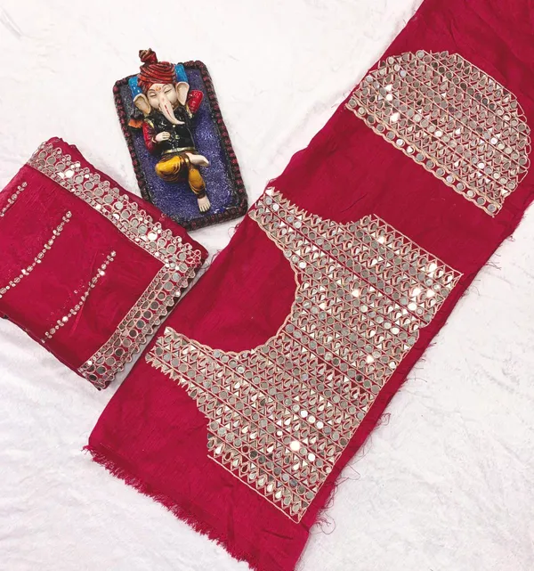 Pink_Jimmy_Choo_Premium_&_Elegant_Saree_With_Unstiched_Blouse_For_Women